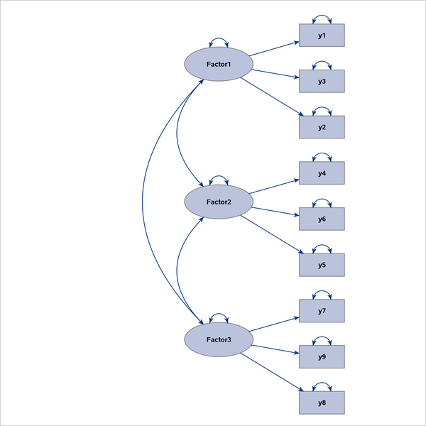 Confirmatory Factor Model That Exhibits an Ideal Process-Flow Pattern